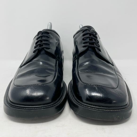 Skechers Black Leather Vintage Y2K Platform Oxfords Dress Shoes Mens 11 main image 7